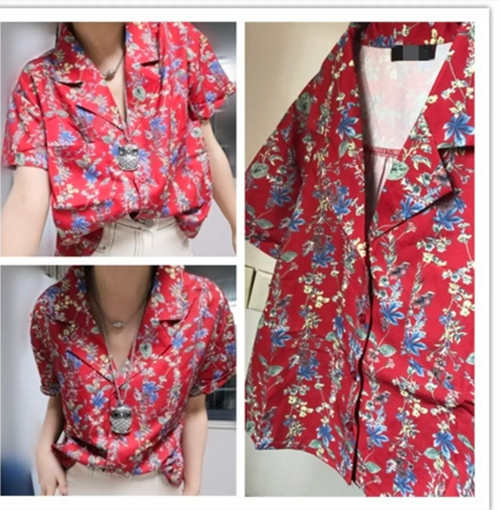 vintage Floral Pattern Blouse photo 1