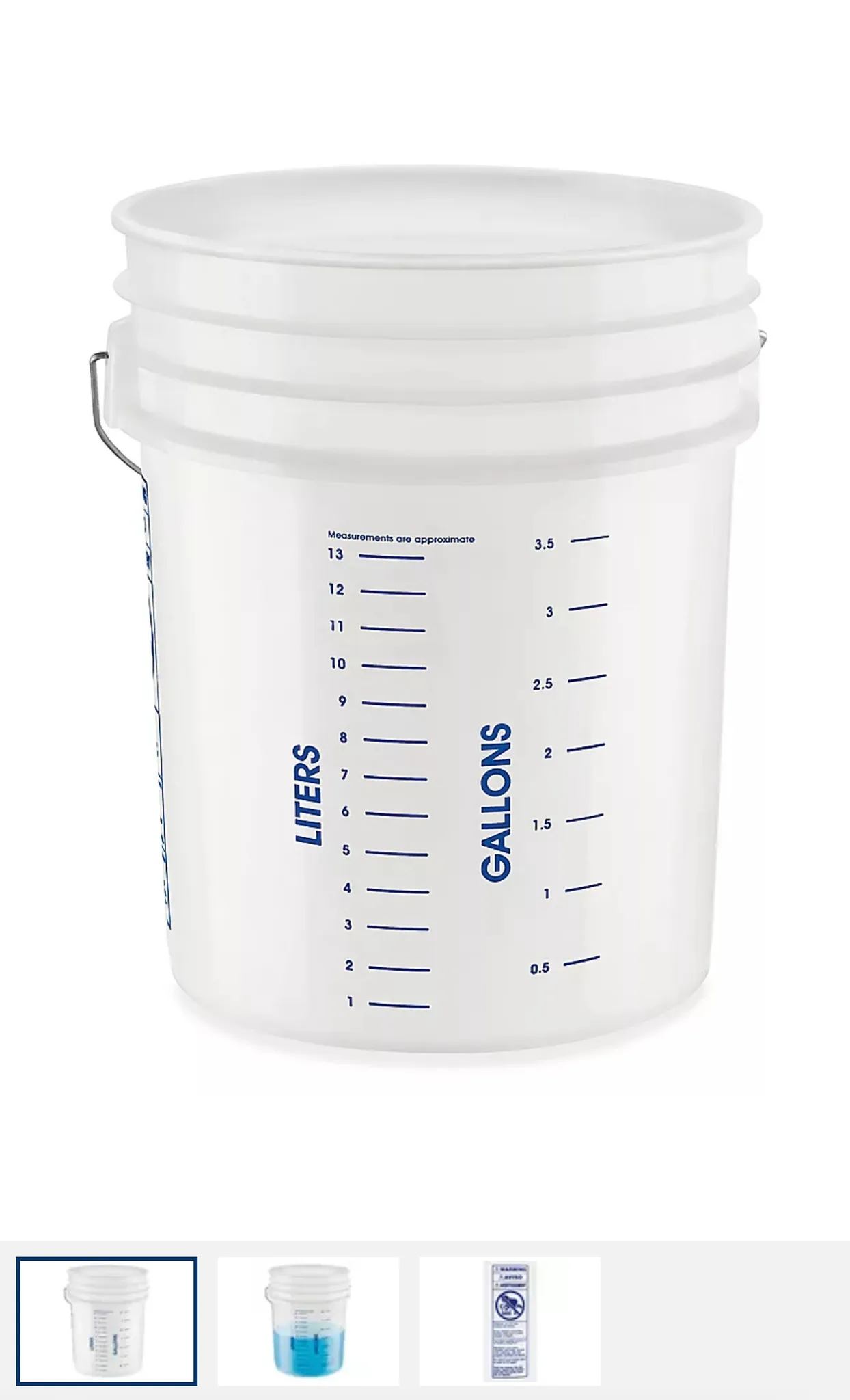 WANTED！Uline Graduated Mixing Pail photo 1