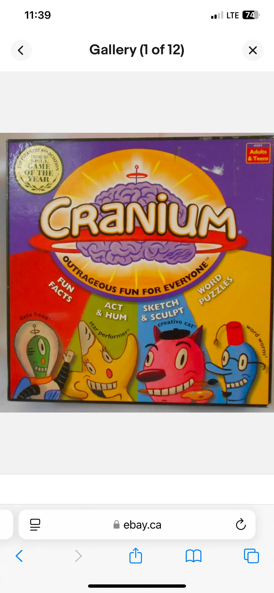 Cranium board game photo 1