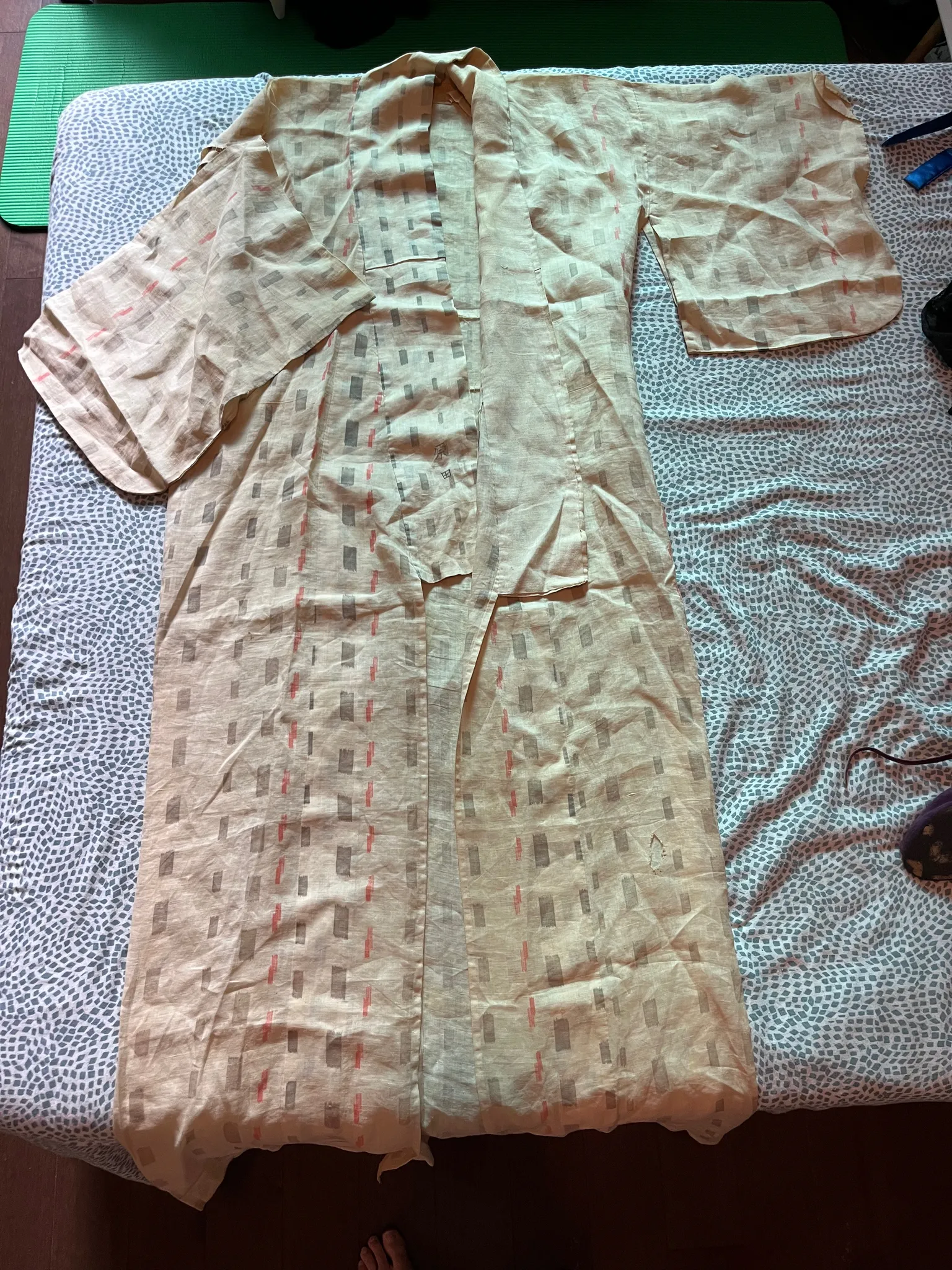 Vintage authentic kimono photo 1