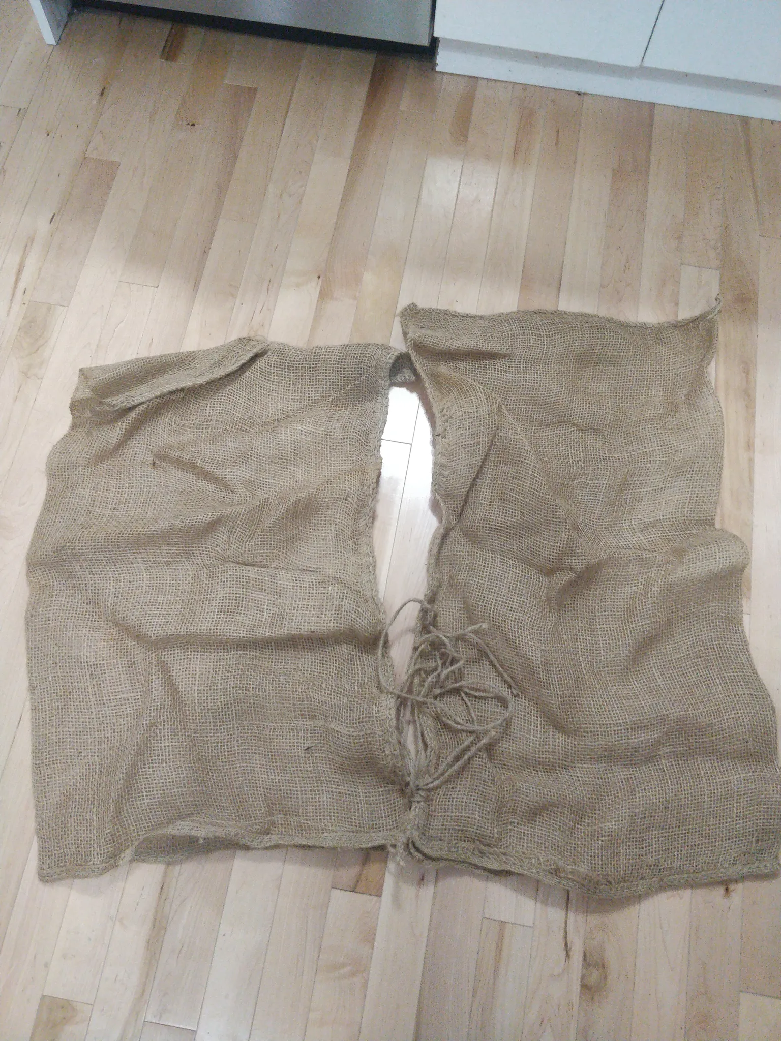 2 burlap sacks photo 1