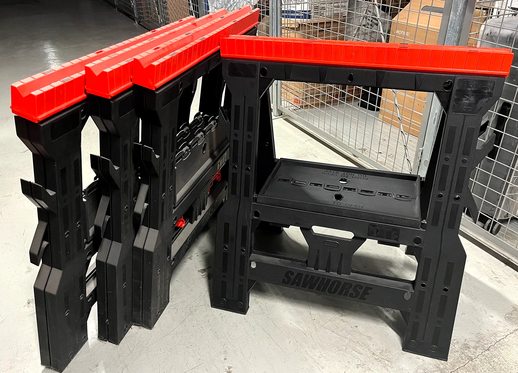 Sawhorse, set of 4 photo 1