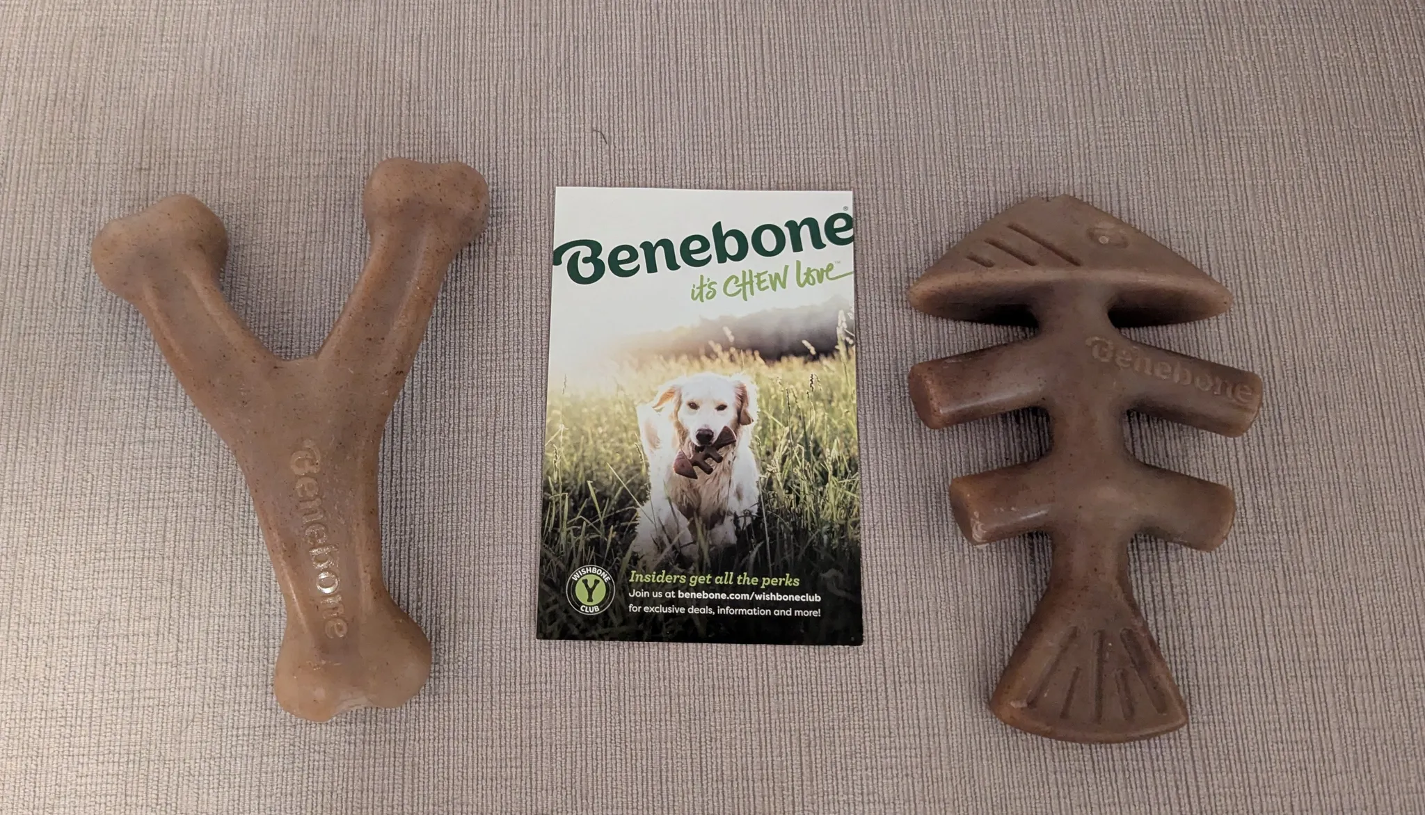 Brand New Benebone Dog Chew Toys - 2 Pack photo 1