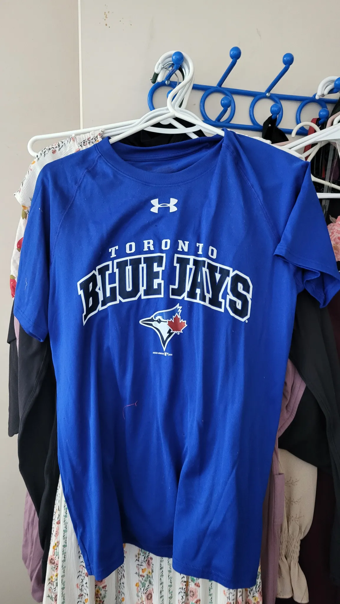 Toronto Blue Jays x Underarmour Workout Shirt (Men's Medium) photo 1