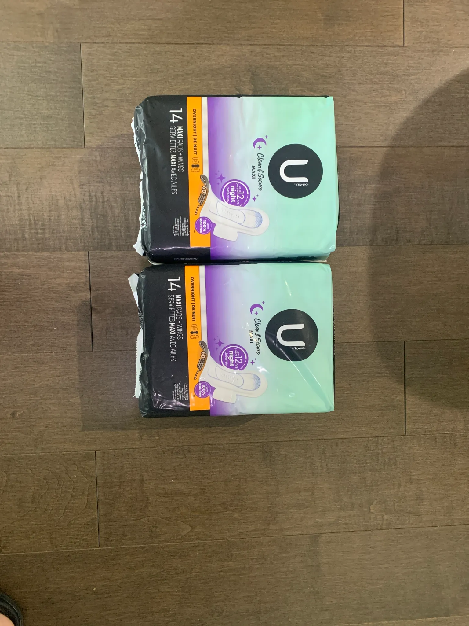 Kotex overnight pads photo 1