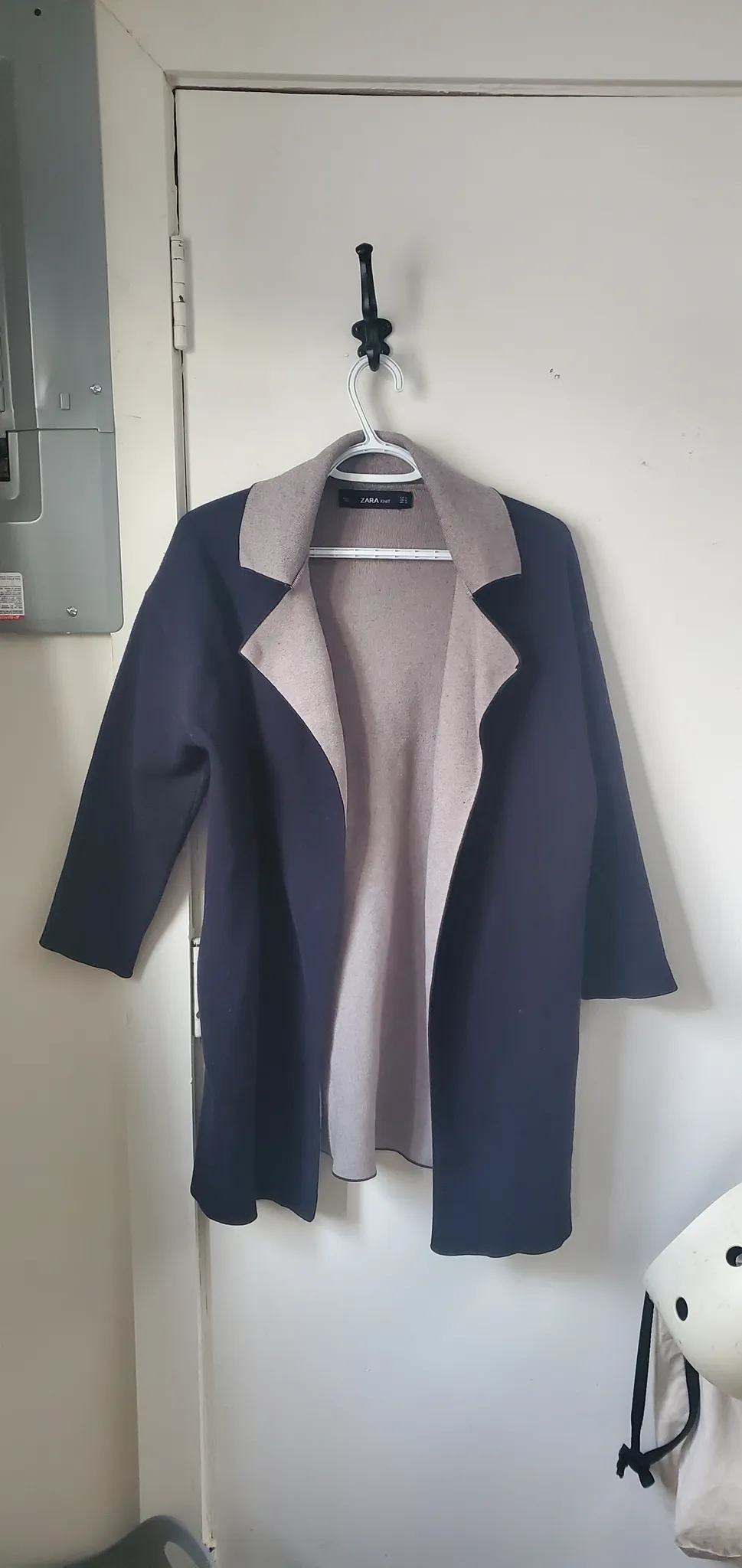 Zara black and grey cardigan photo 1