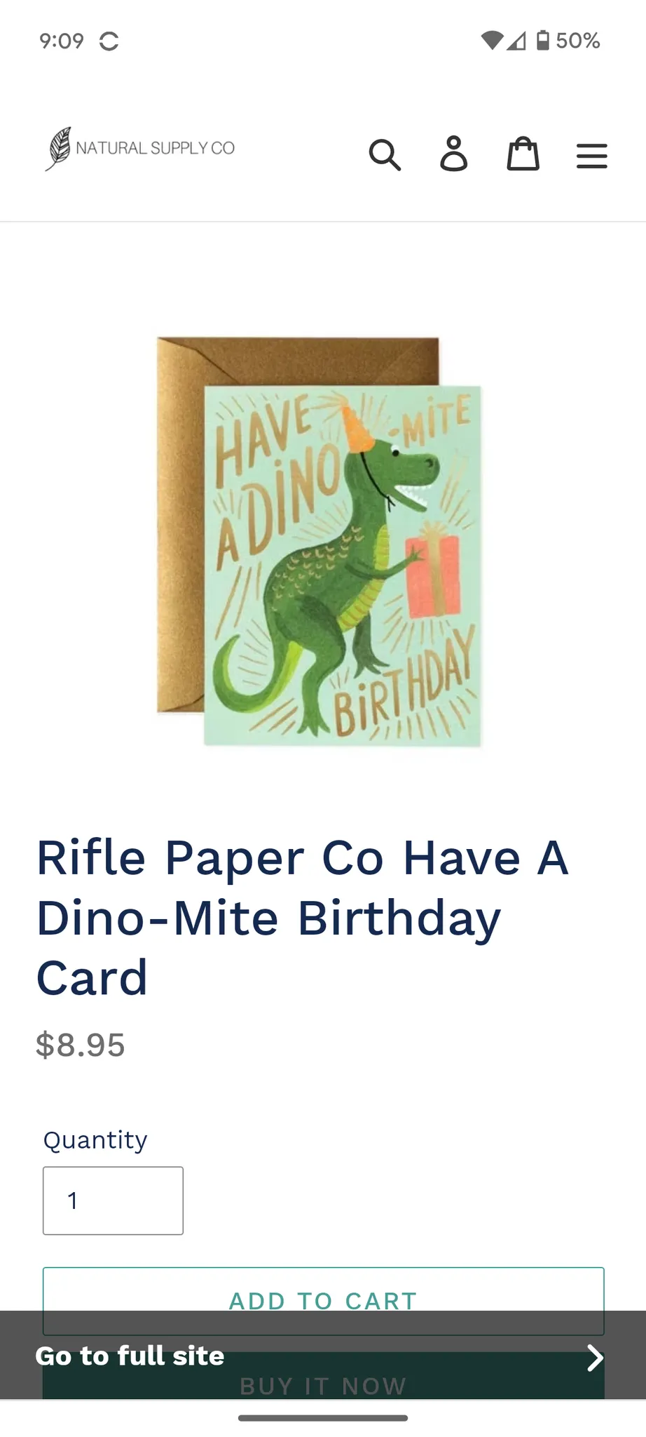 Rifle Birthday Card photo 1