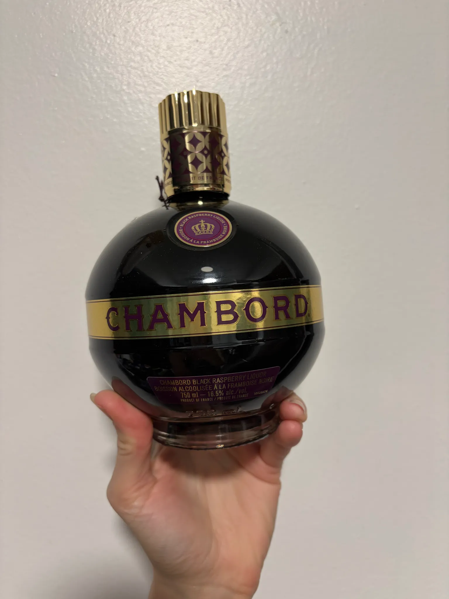 BNIP Chambord Royale (Black Raspberry) Liqueur photo 1