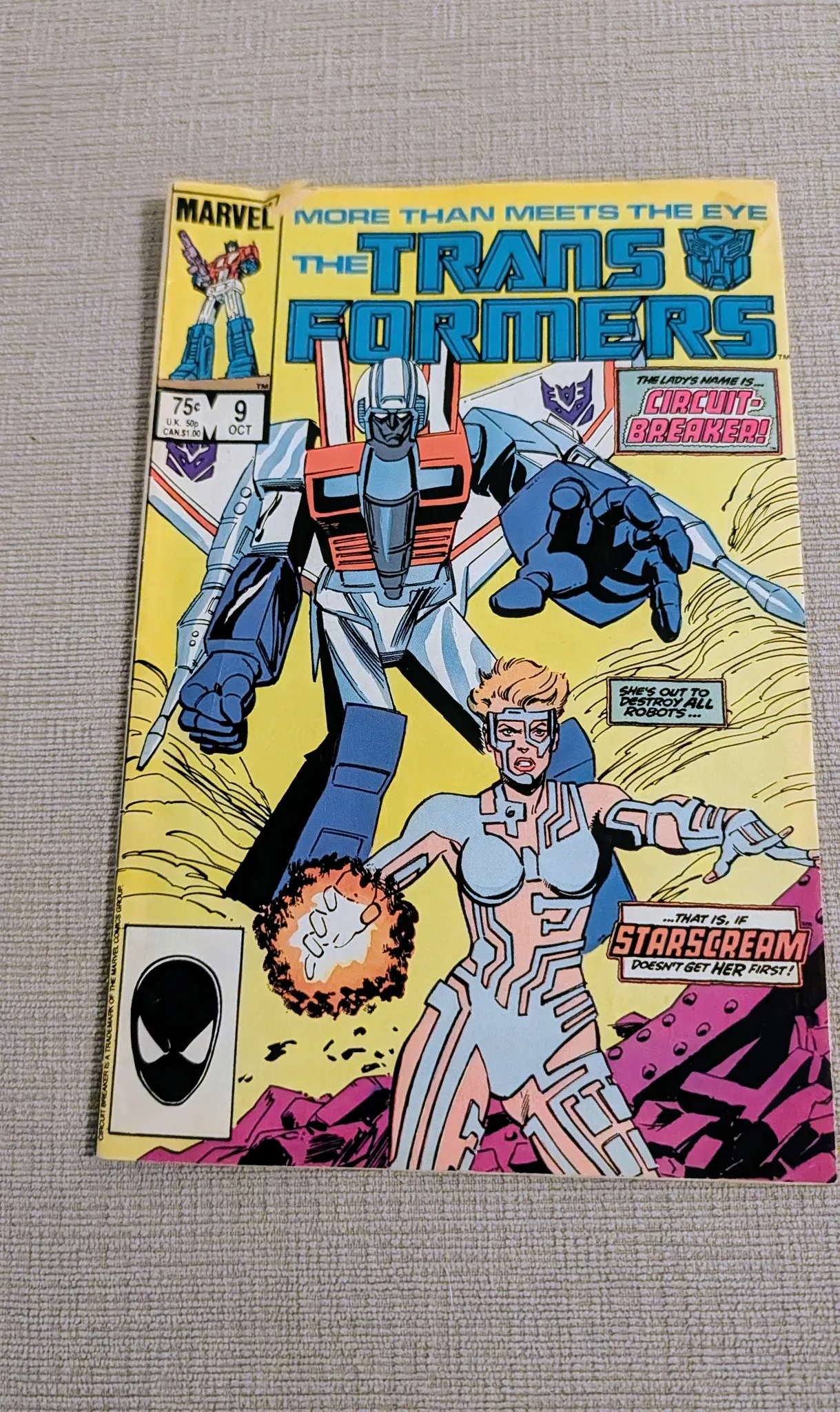 The Transformers Comic Issue #9 (October) photo 1