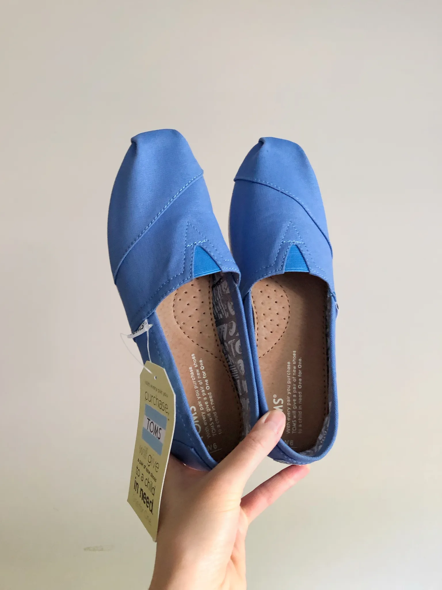 BNIB Toms Shoes - Blue photo 1
