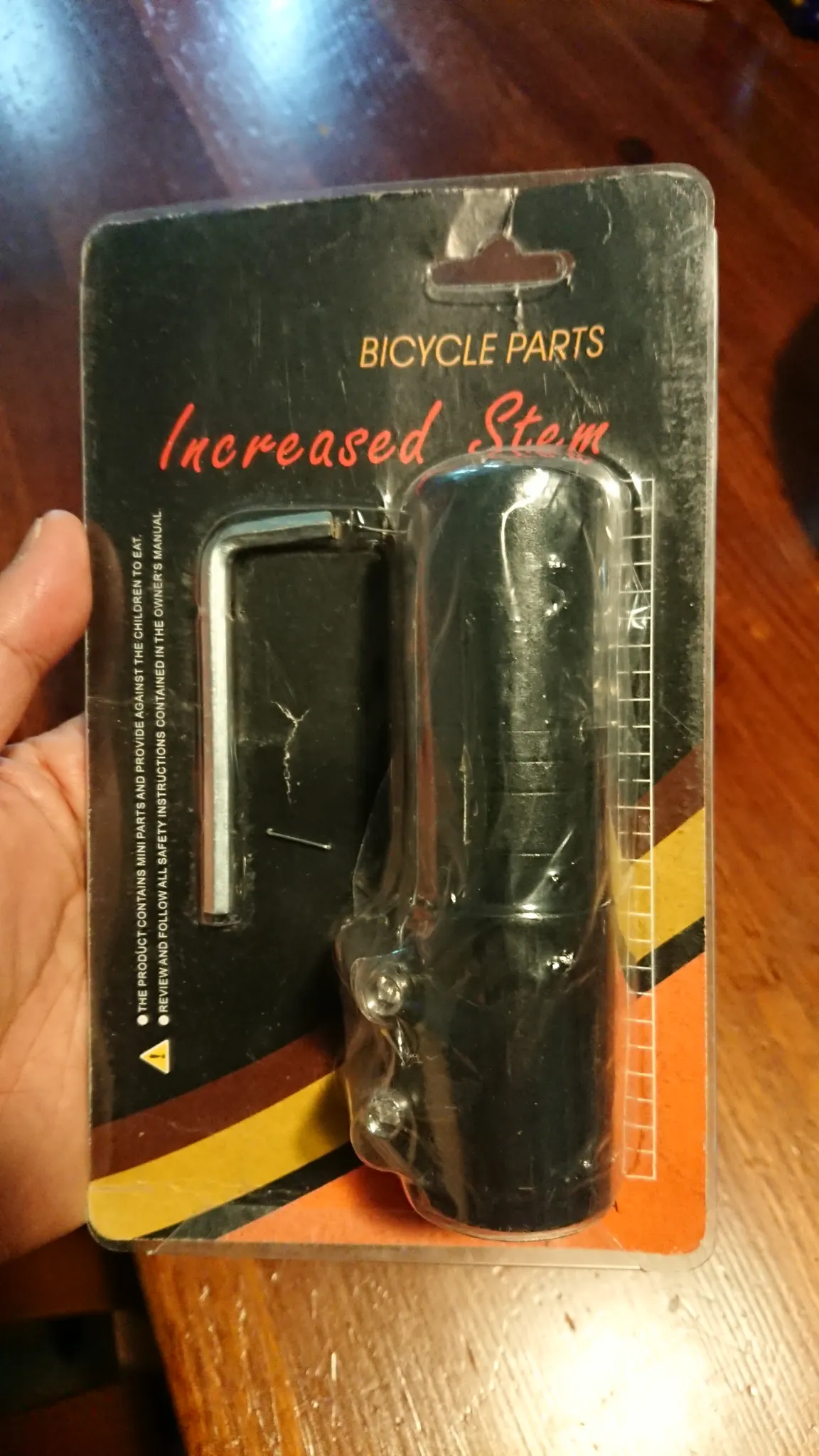 New bike stem extender photo 1