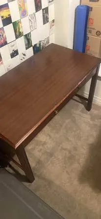 Wood desk/table photo 1