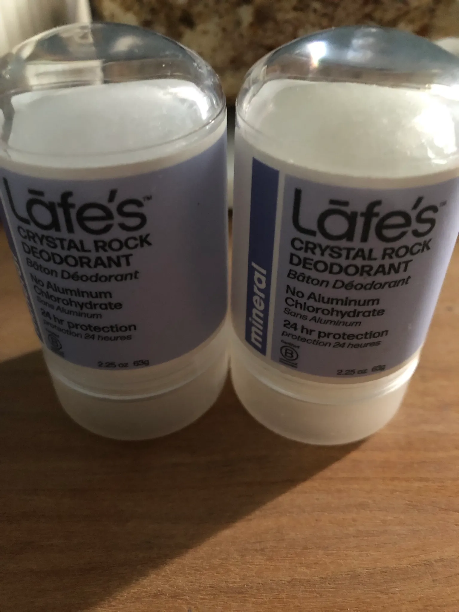 Two new alum deodorants photo 1