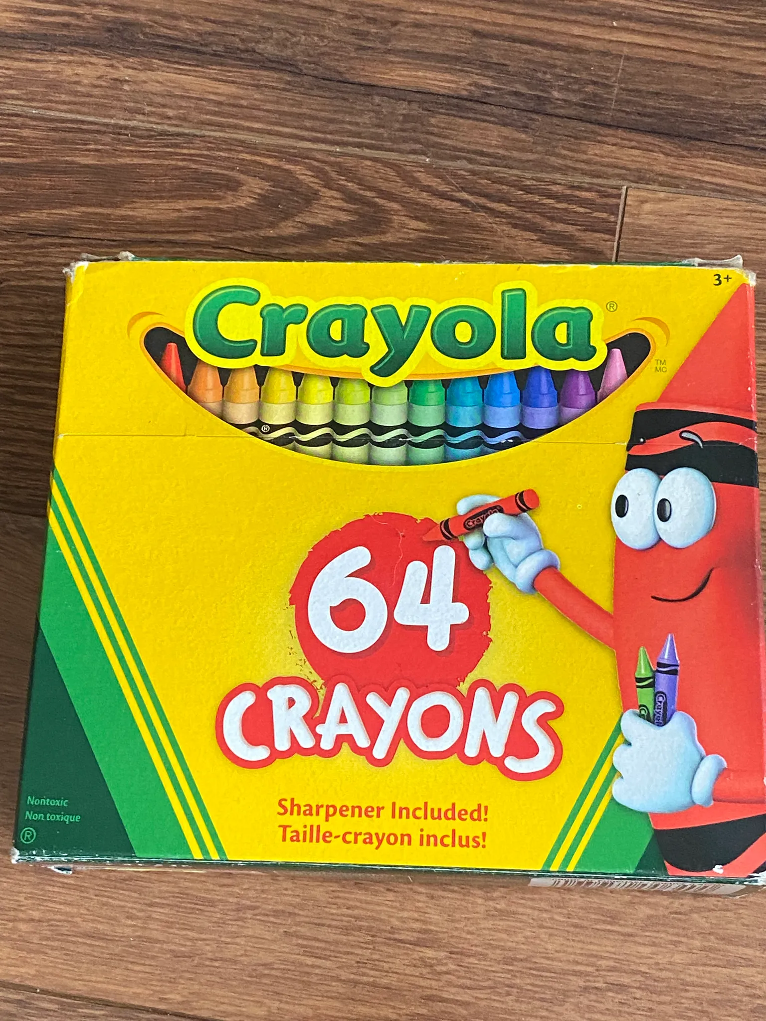 64 Crayons - used- photo 1