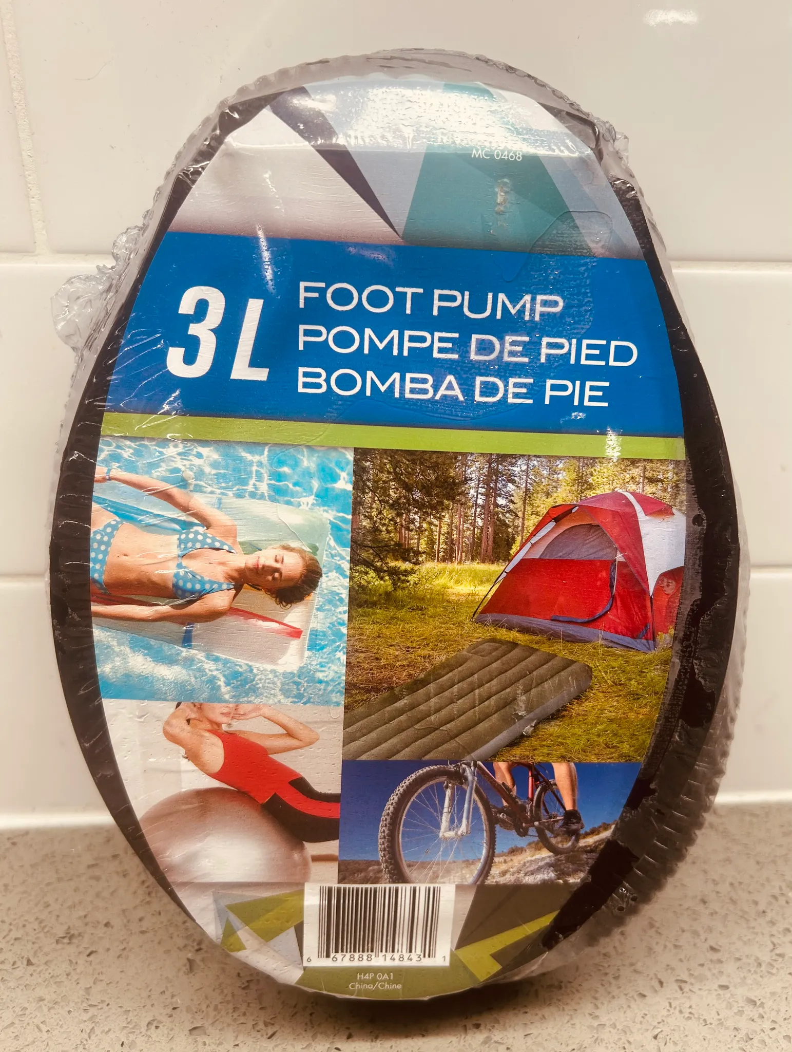 Foot air pump photo 1
