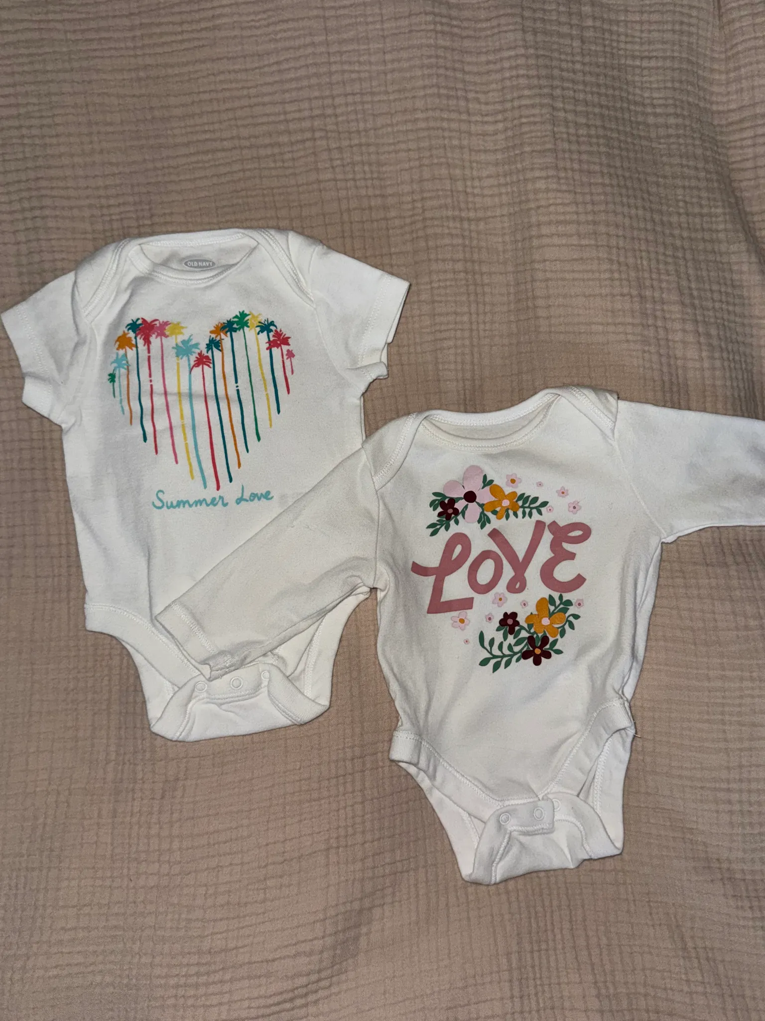 Old Navy Onsies 0-3 month photo 1