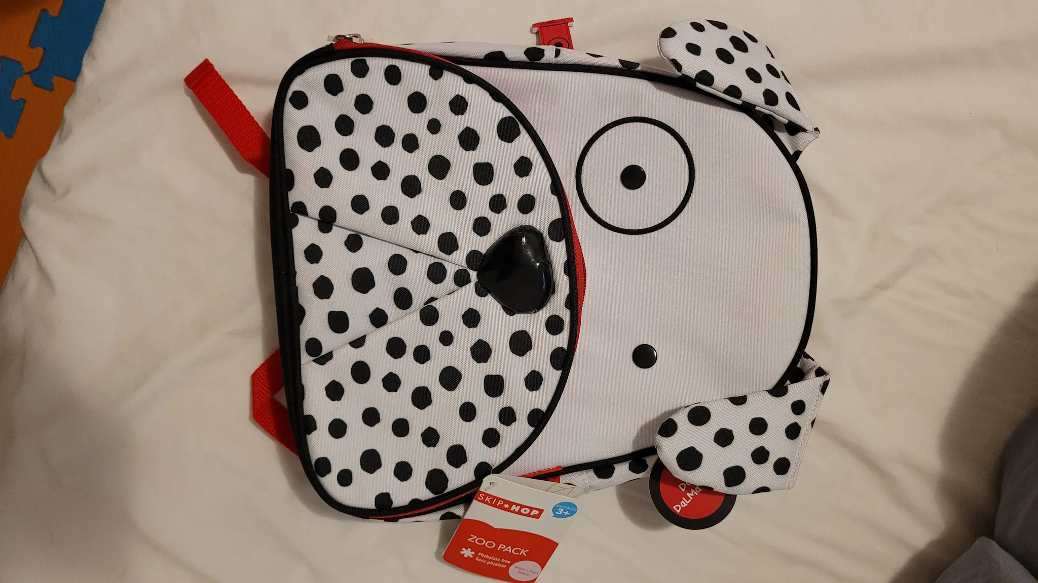 Skip hop red dalmatian backpack for kids photo 1