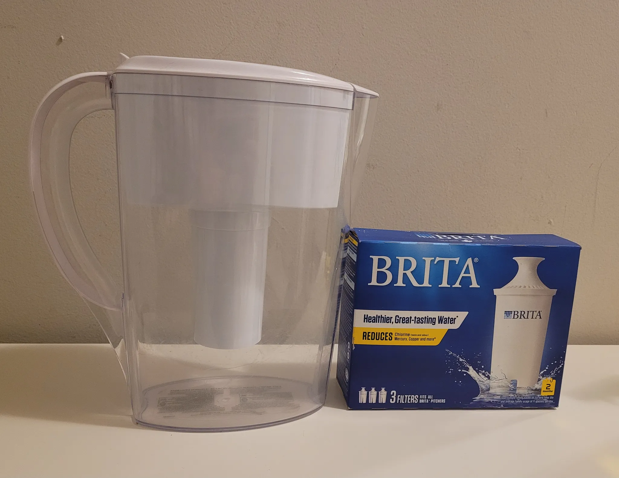 Brita filter jug + filters  photo 1