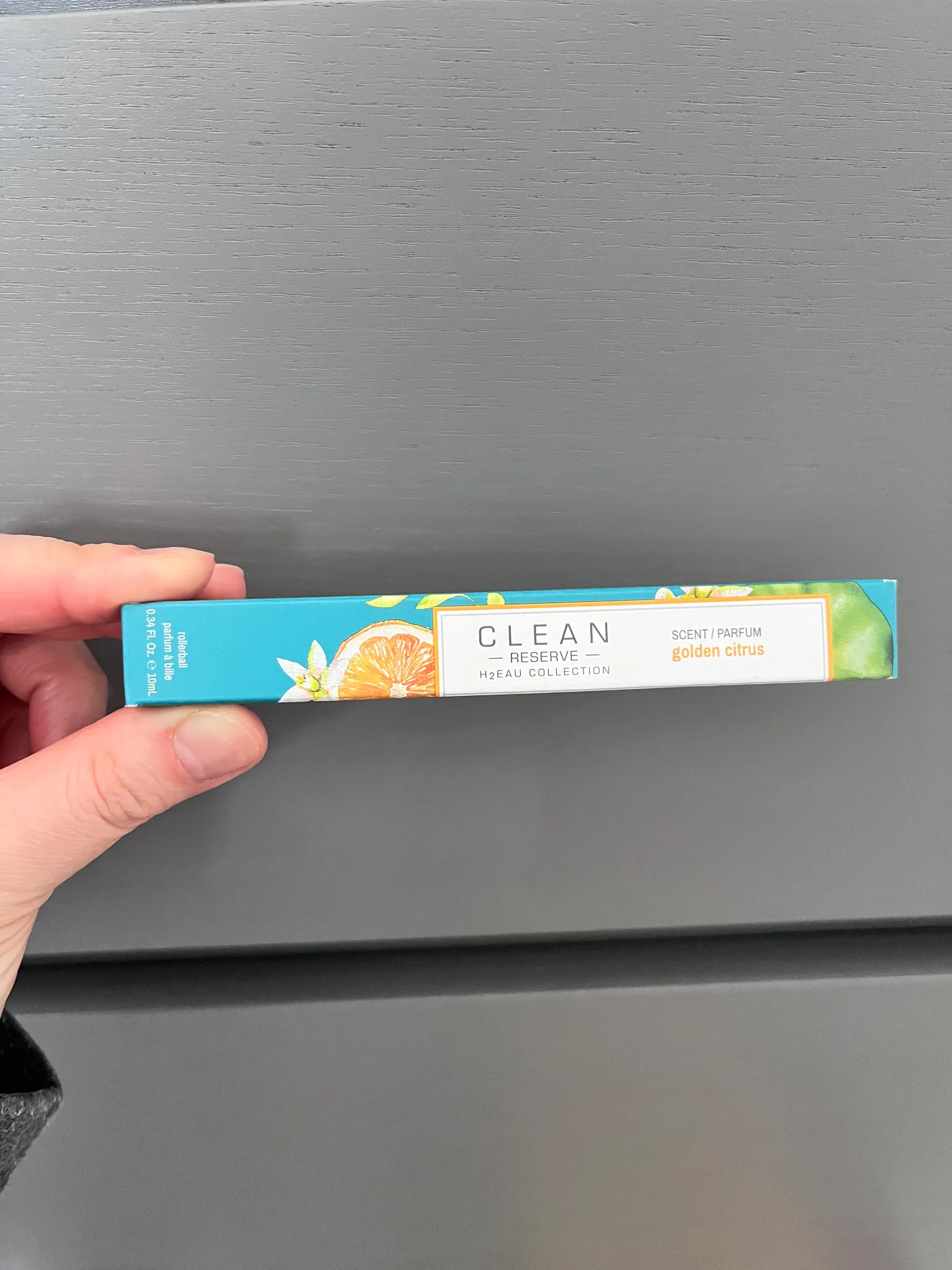 Clean reserve scent rollerball- golden citrus  photo 1