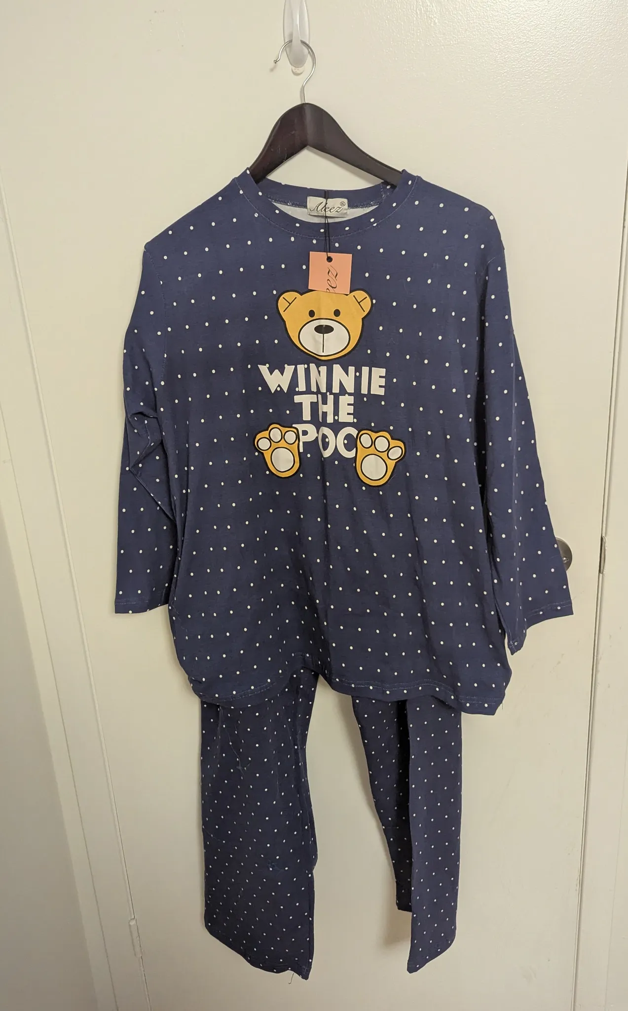 Brand New Akeez Winnie the Pooh Pajama Set - Women's X-Large  photo 1
