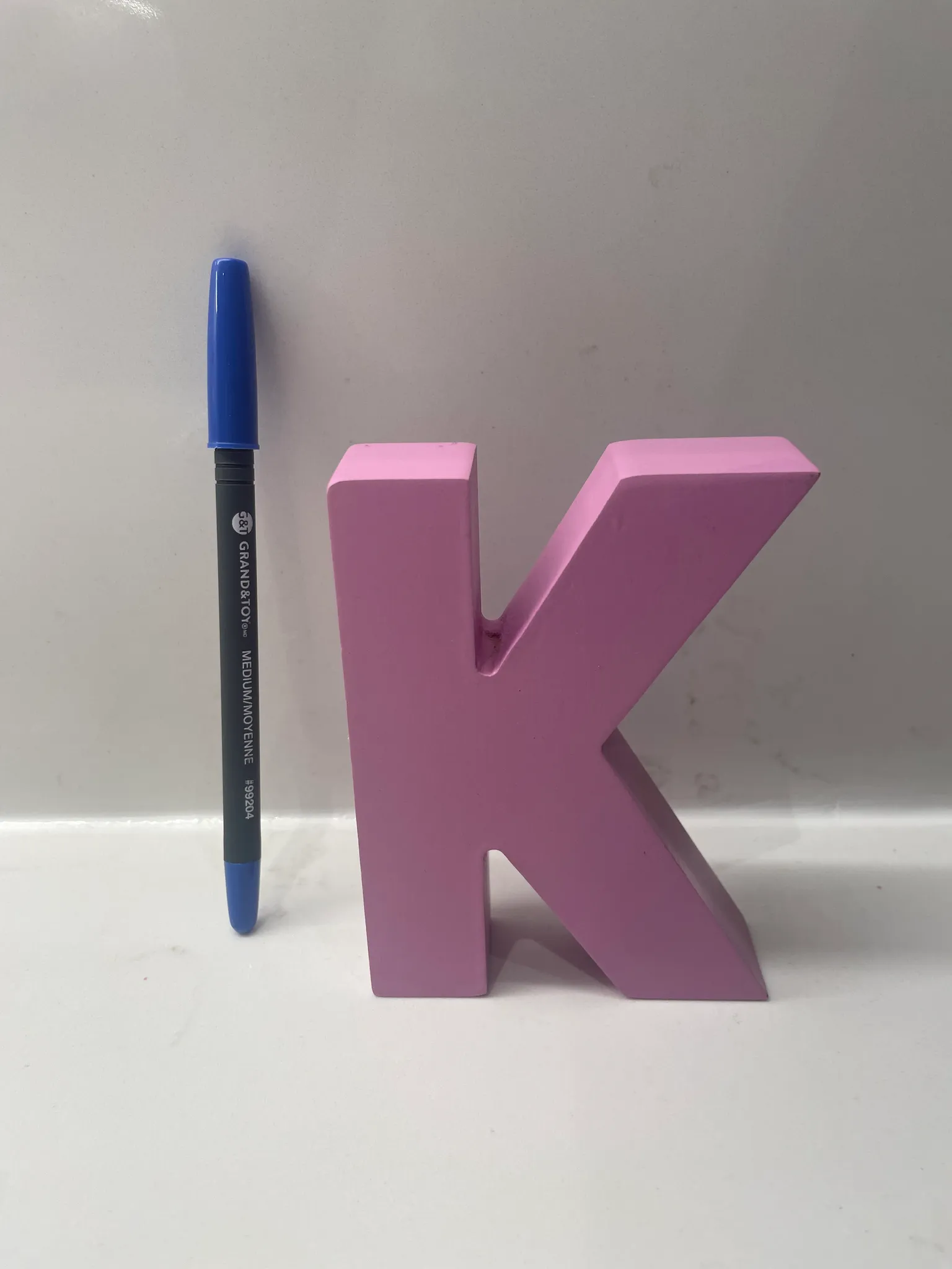 Block letter K photo 1