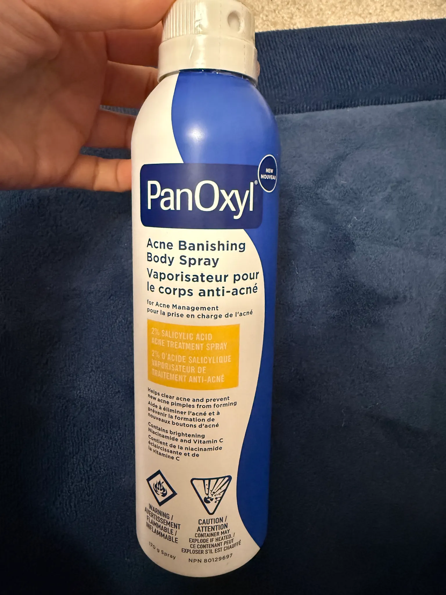 BN PanOxyl Acne banishing body spray  photo 1