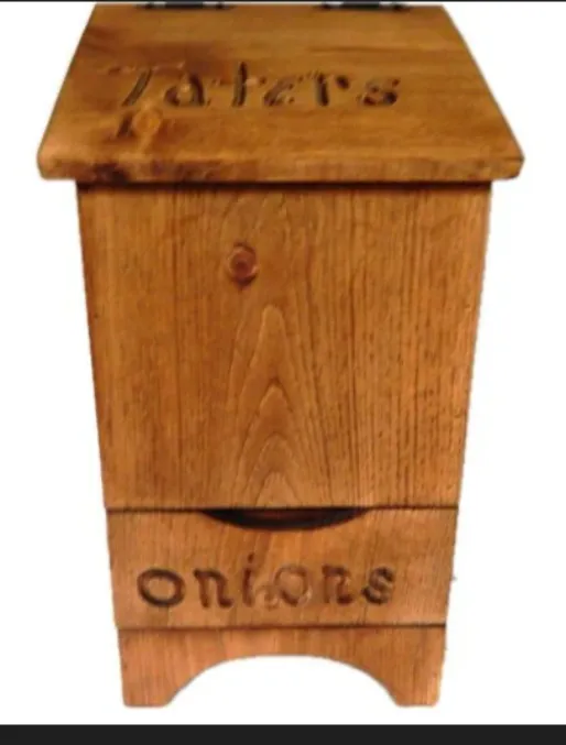 Potato and onion storage photo 1