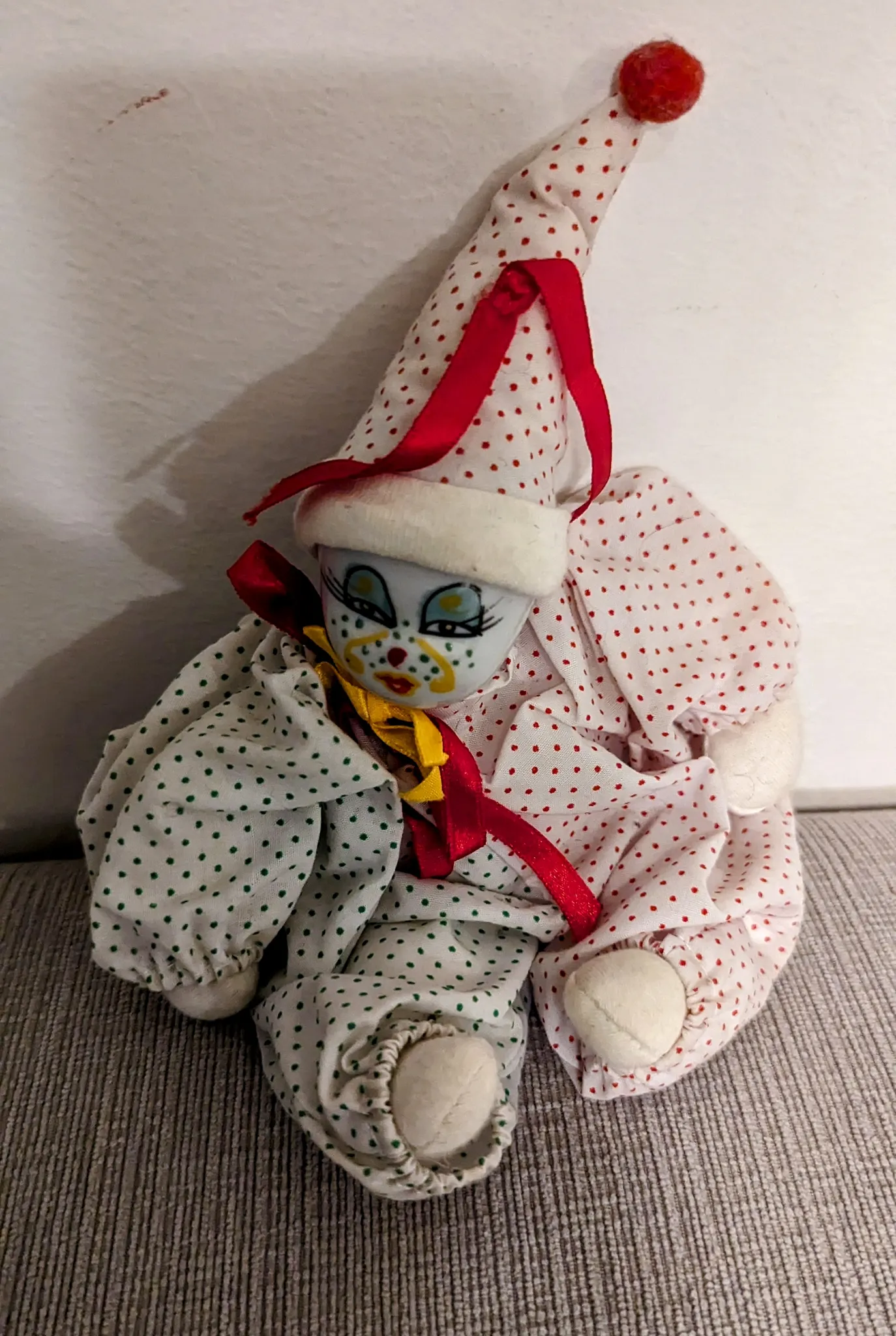 Porcelain Clown Doll photo 1