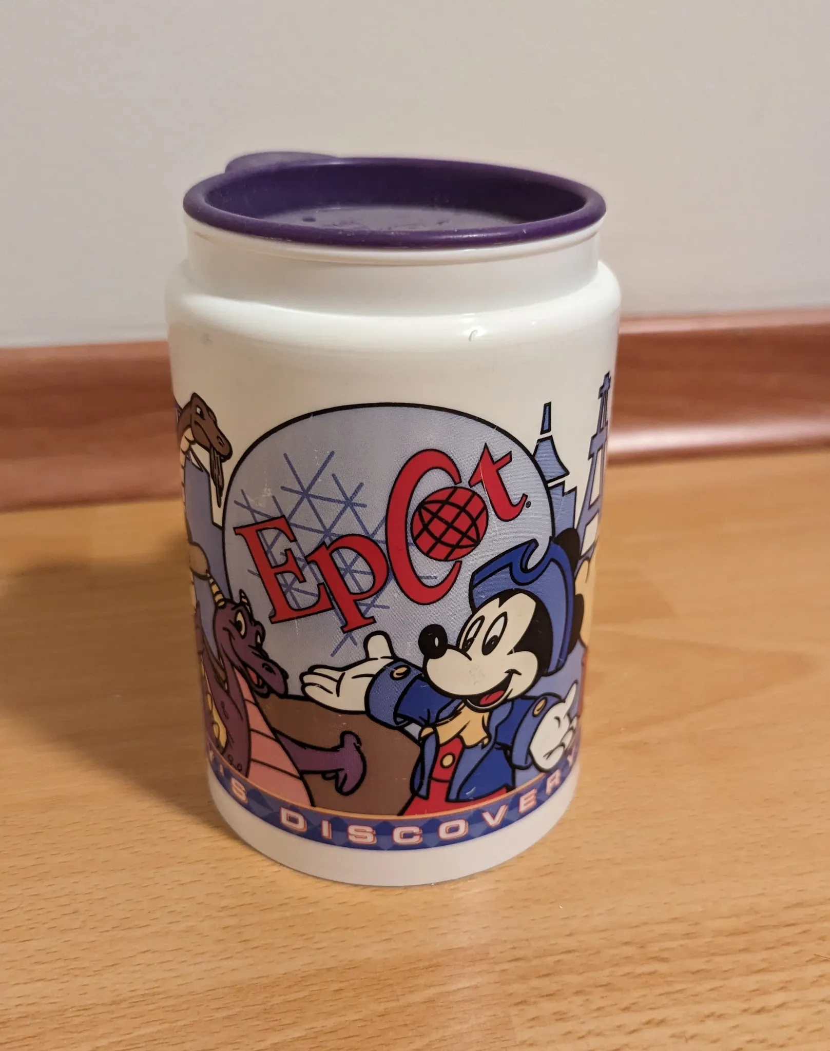 Disney Epcot Plastic Mug  photo 1