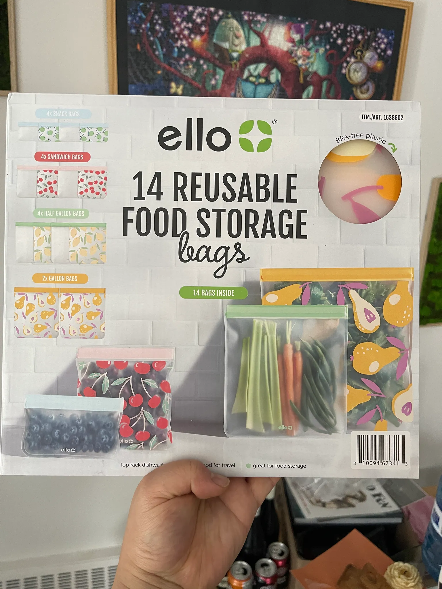 Reusable Food Bags 🍓 photo 1