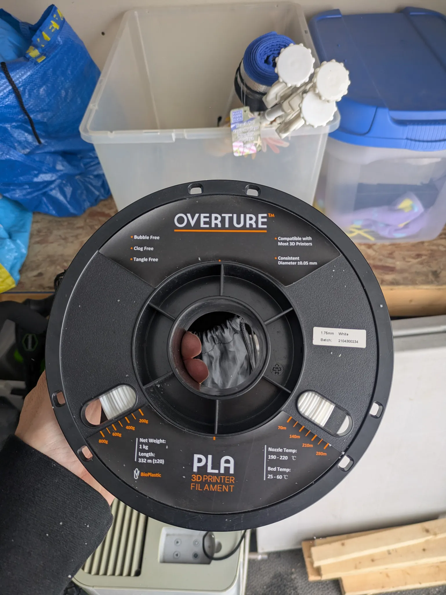 3D printer filament photo 1