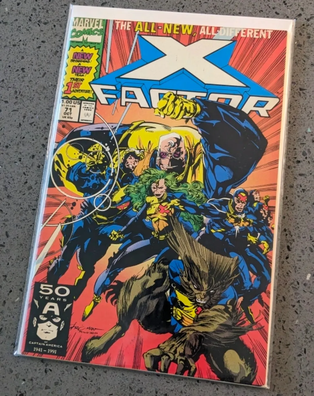 X-Factor #71 Marvel Comics Comic Book photo 1