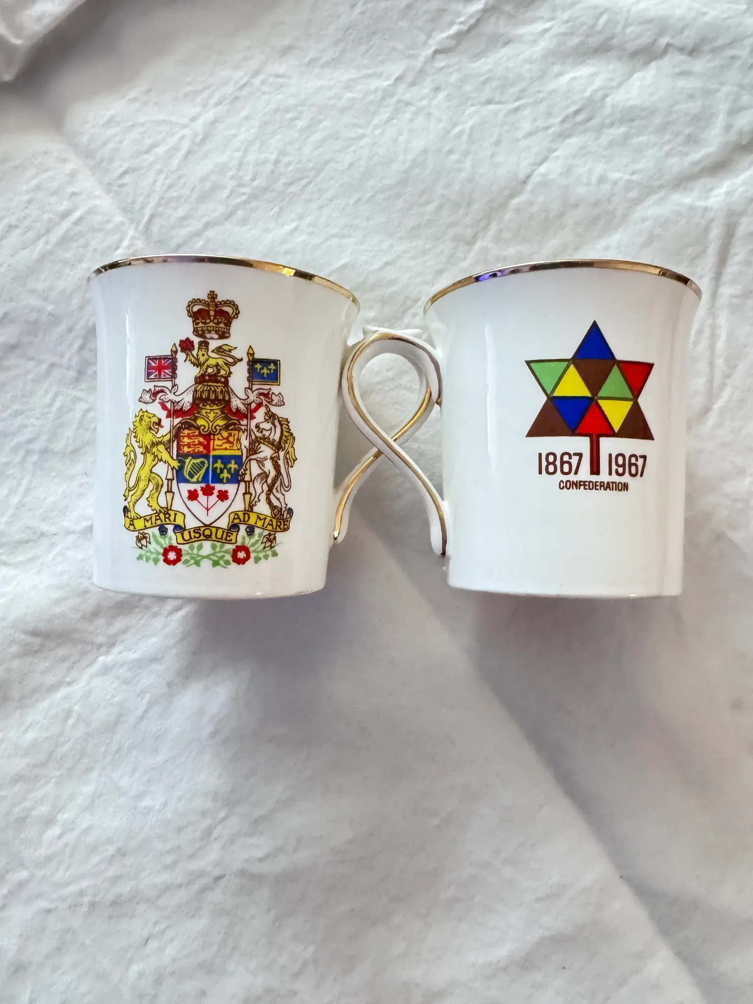 Canadian Centennial Bone China mugs photo 1