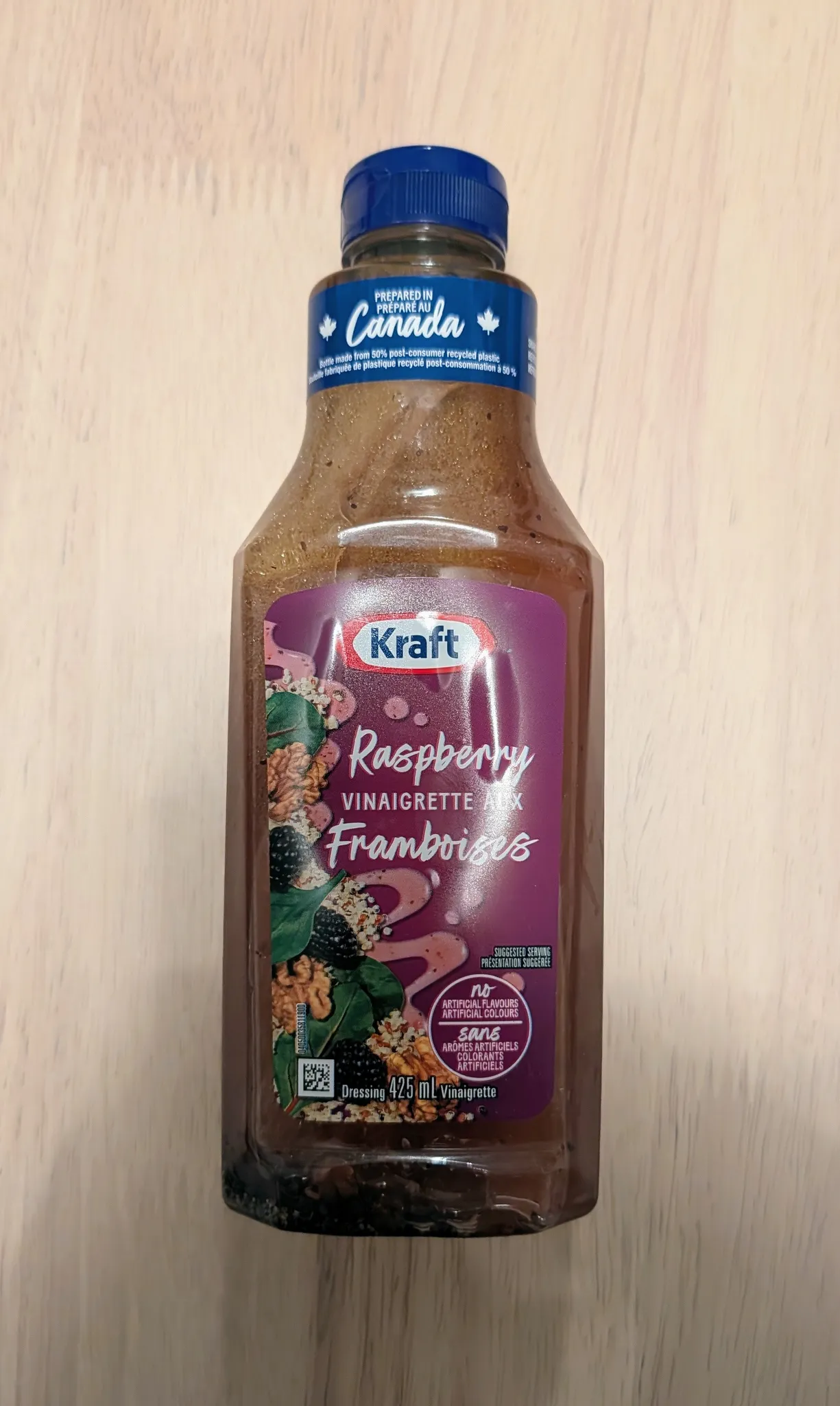 Brand New Kraft Raspberry Vinaigrette Dressing 475ml photo 1