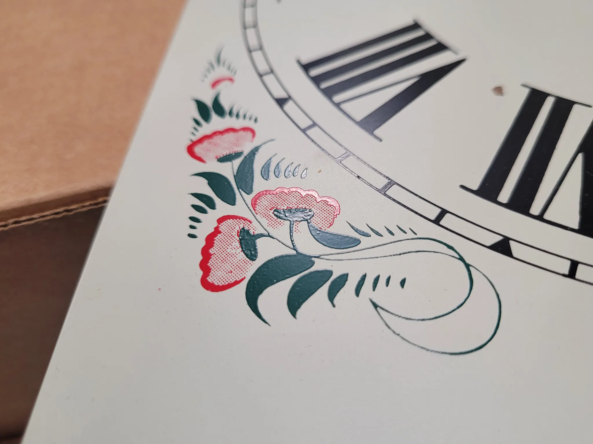 Lithograph clock faces photo 1