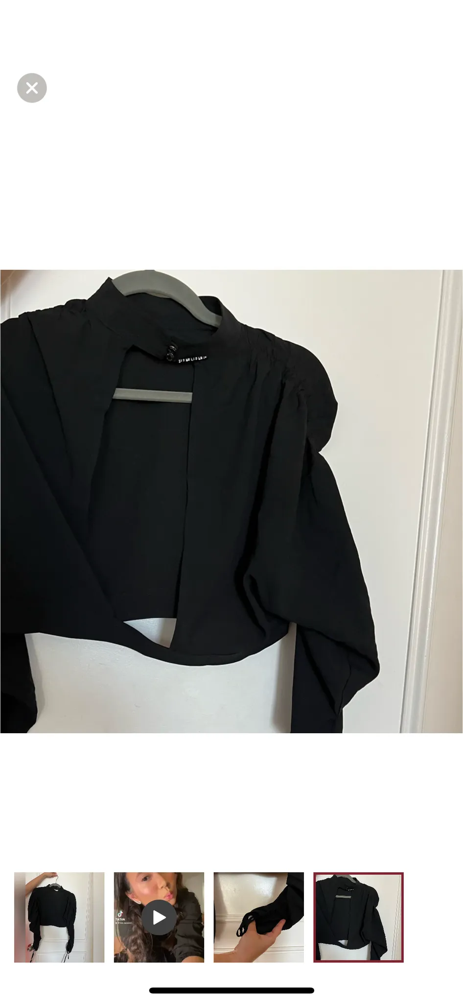 Long sleeve cropped  photo 1