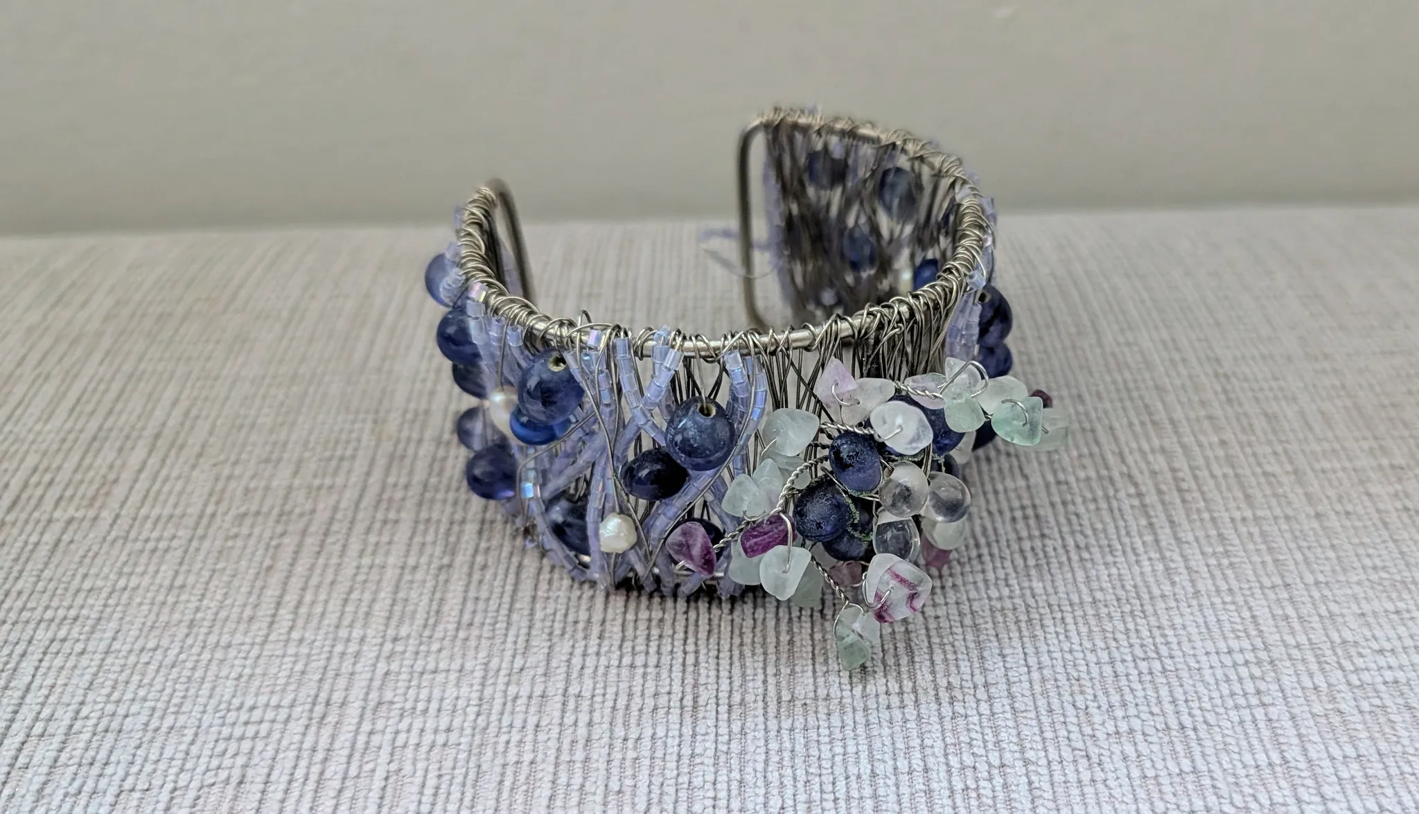 Brand New Beaded Cuff Bracelet - Gift Idea! photo 1