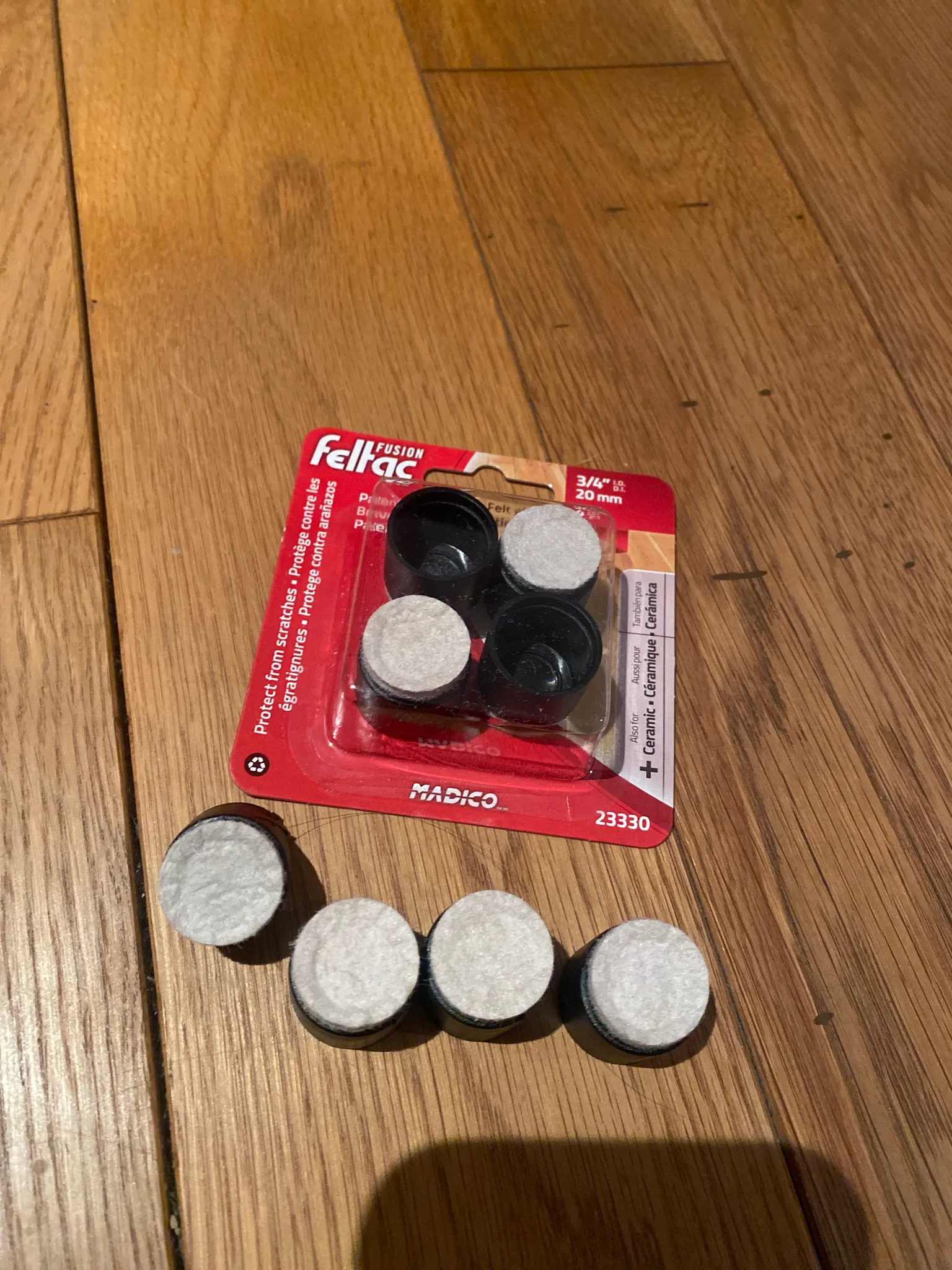 Felt glides for chairs  photo 1