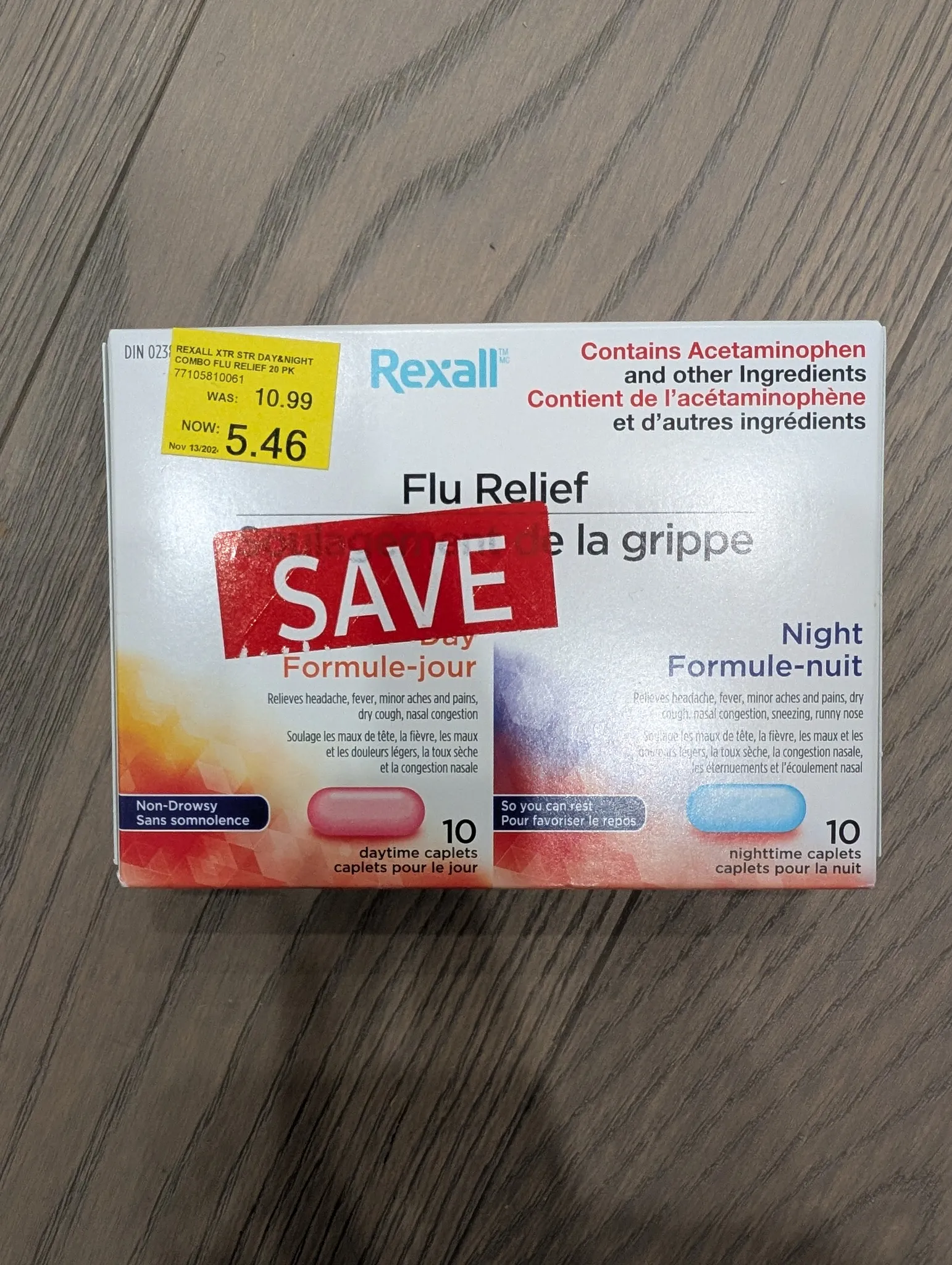 Store Brand acetaminophen for flu photo 1