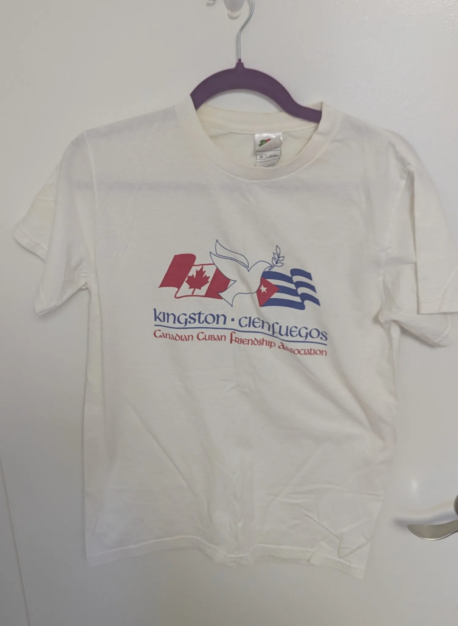 Canadian Cuban Friendship Association Shirt - Men's Small photo 1
