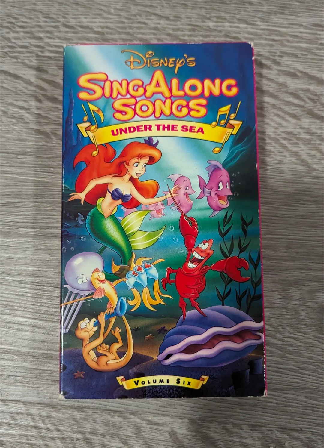 Disney's Sing Along Songs: Under the Sea VHS Movie photo 1