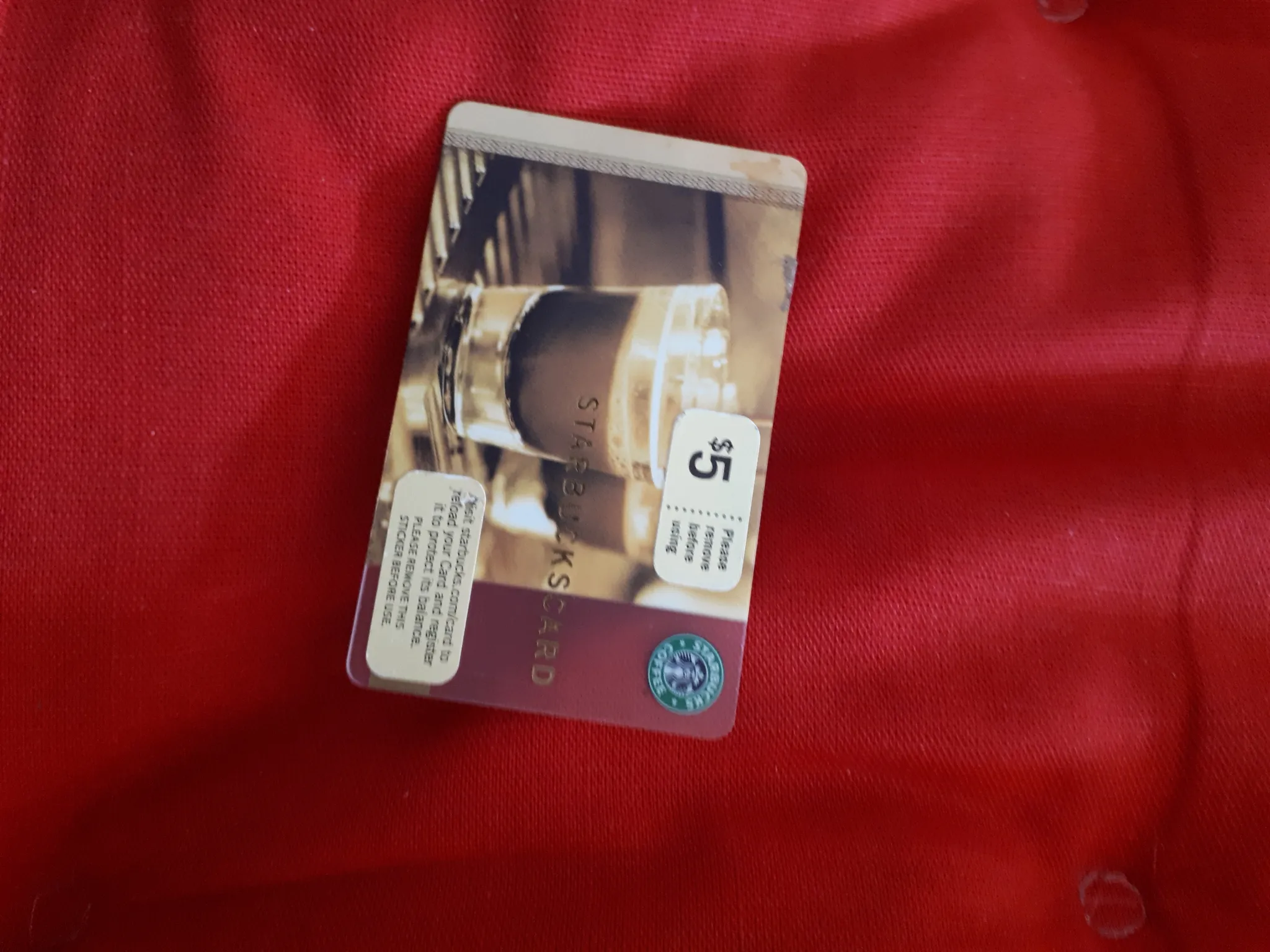 Starbucks Giftcard photo 1