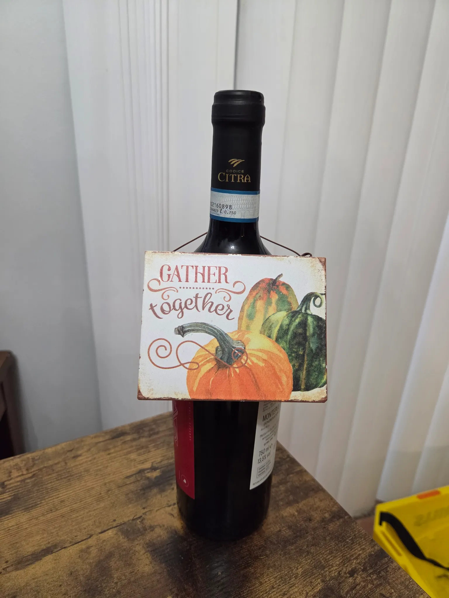 Wine bottle charm  photo 1