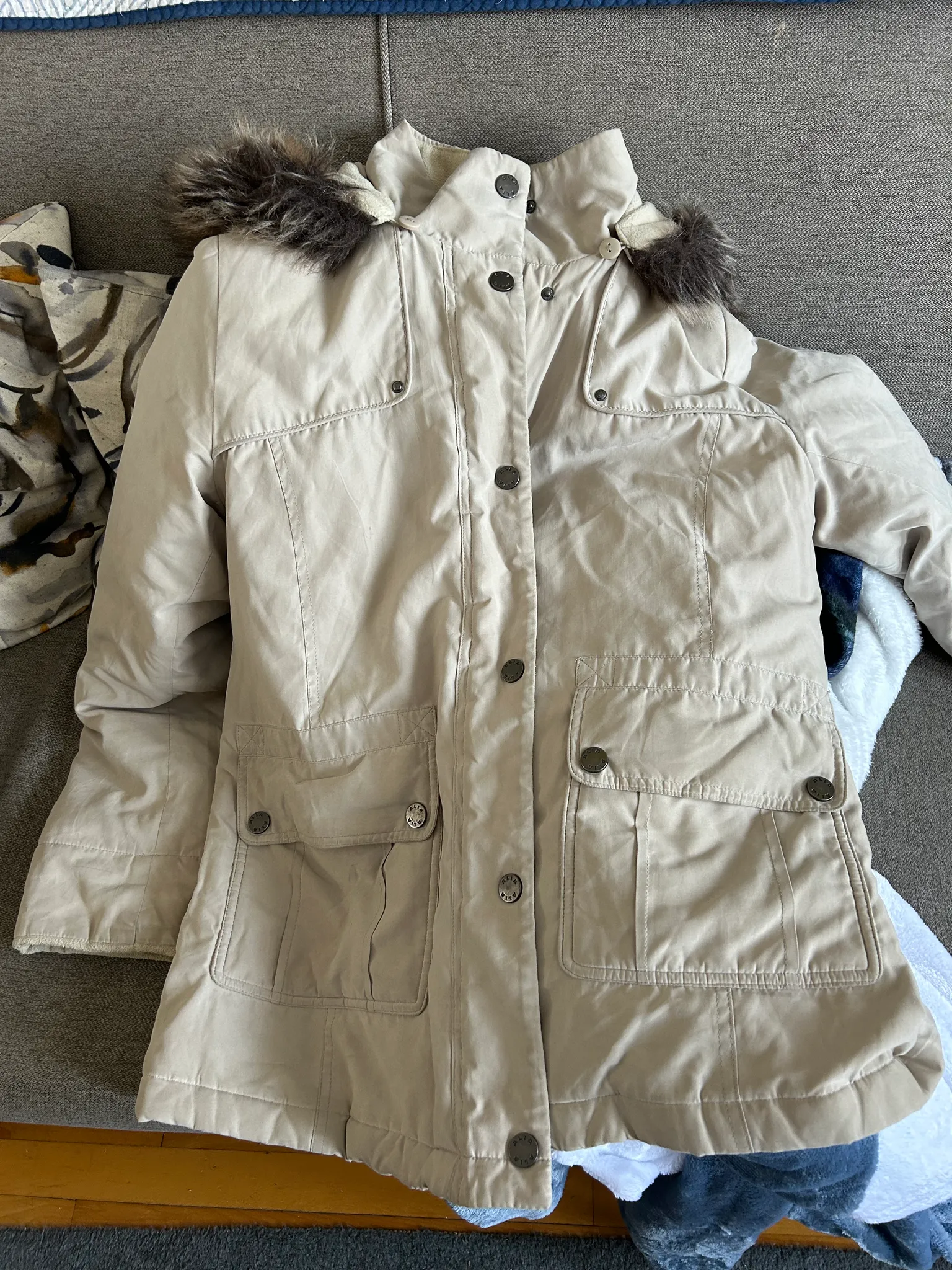 Tan coat photo 1