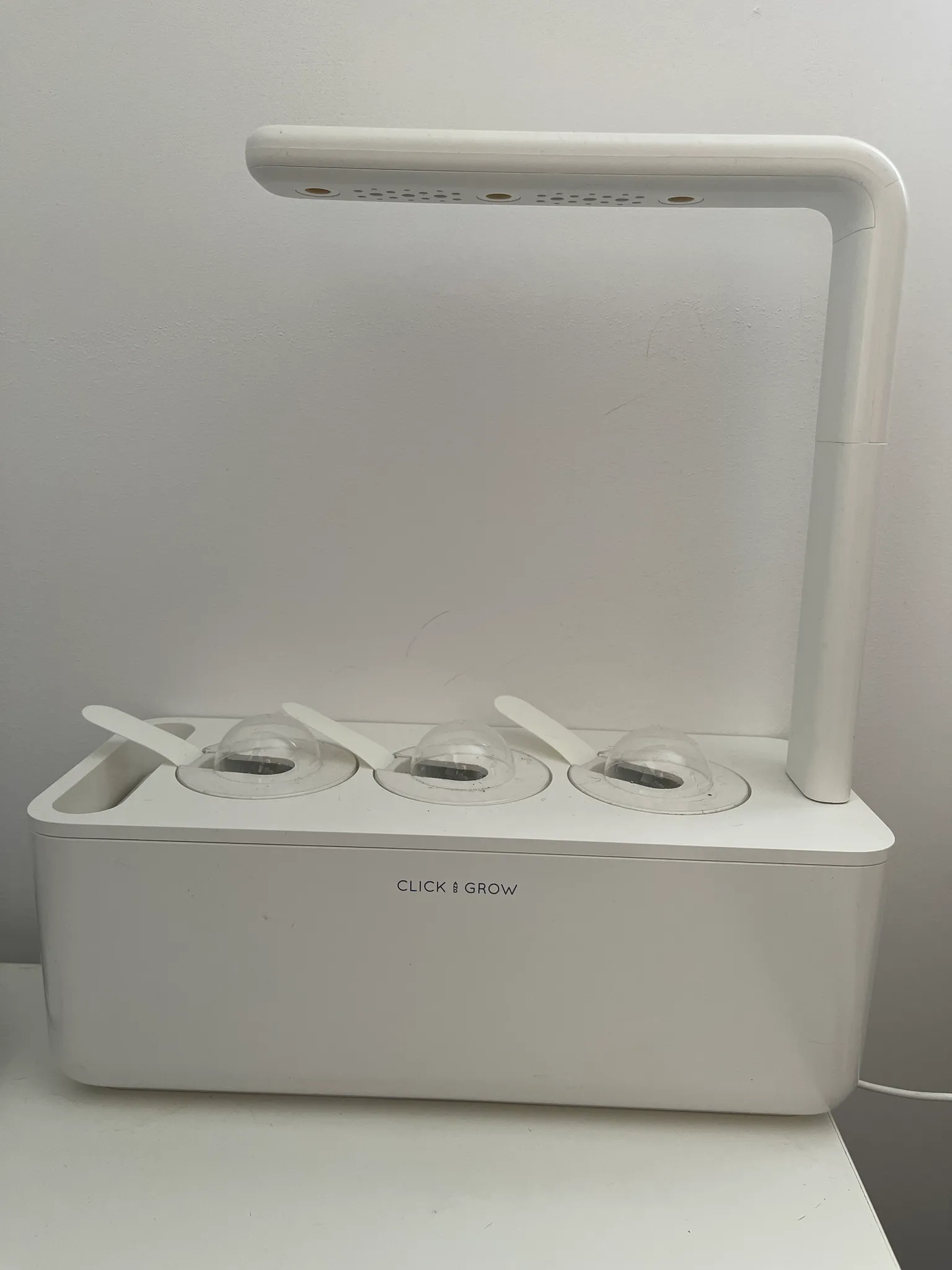 Click and Grow indoor garden photo 1