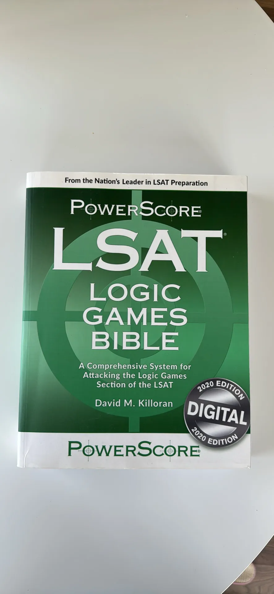 New LSAT PowerScore Logic Games Bible 2020 Digital Edition photo 1