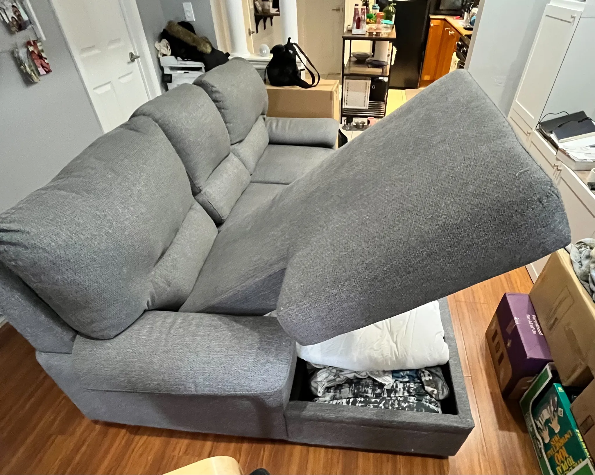 Sleeper Sofa with Storage photo 1