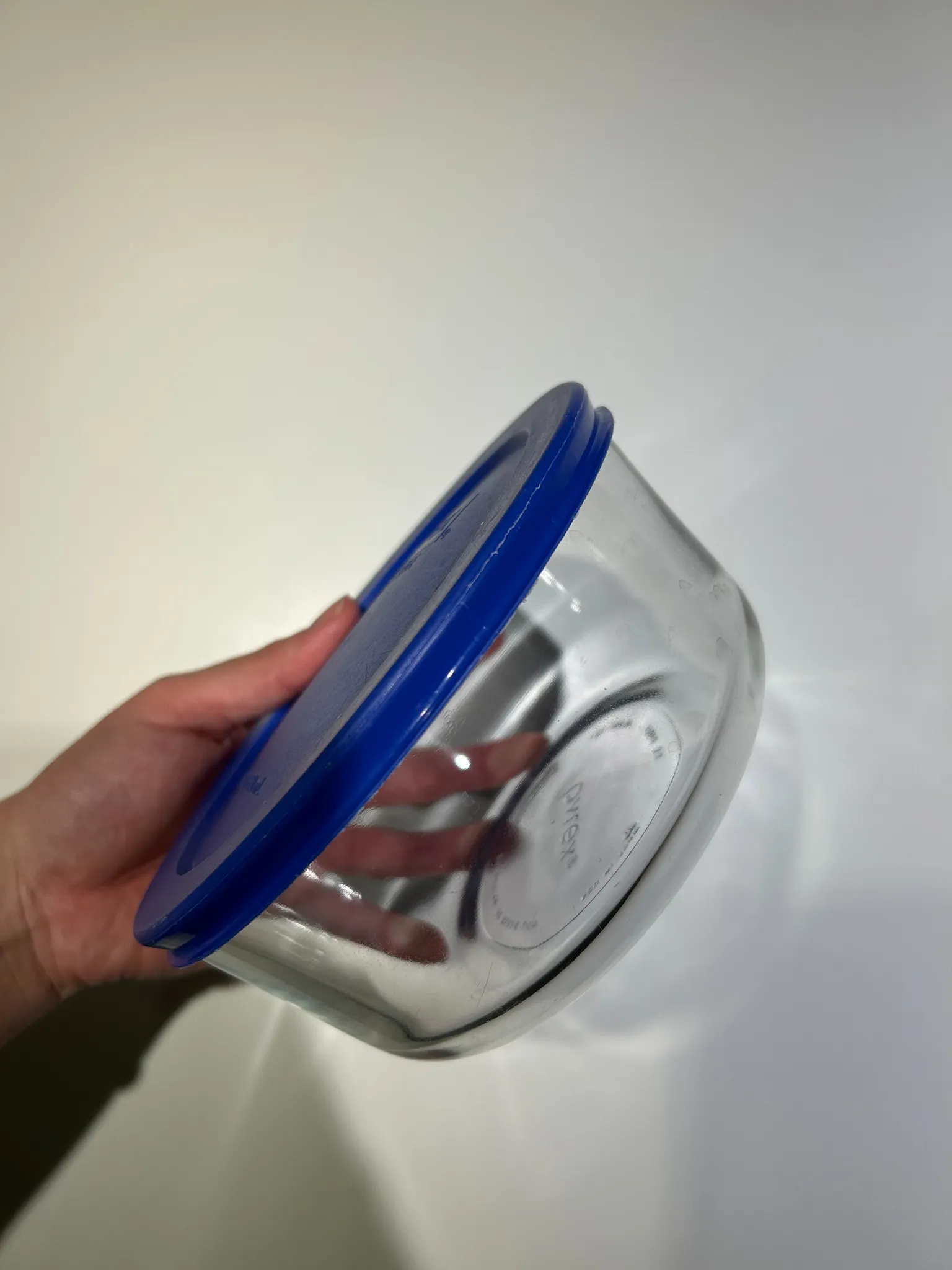 950ml Pyrex glass food lock container storage with lid photo 1