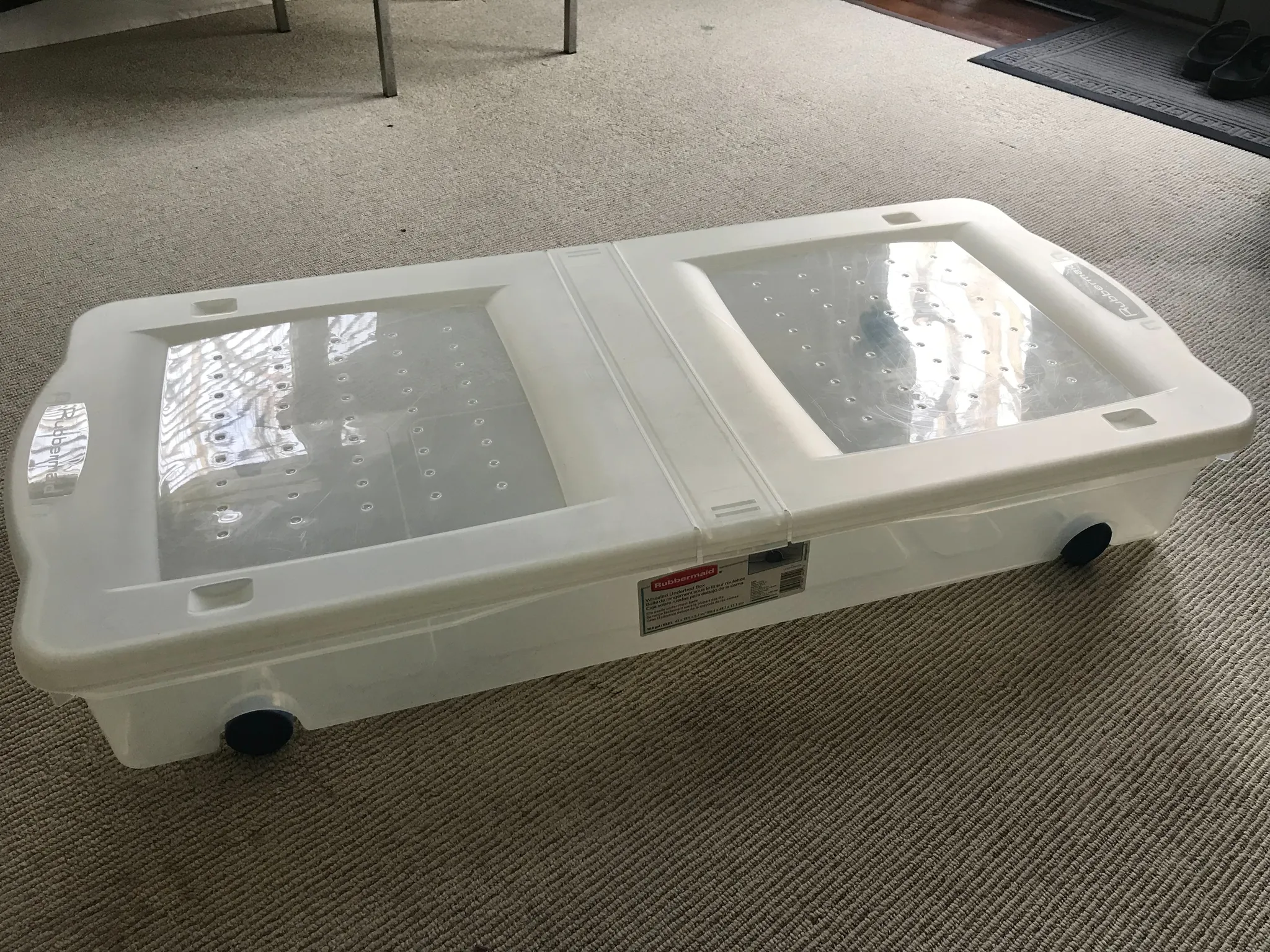 Wheeled Underbed Box - Rubbermaid photo 1