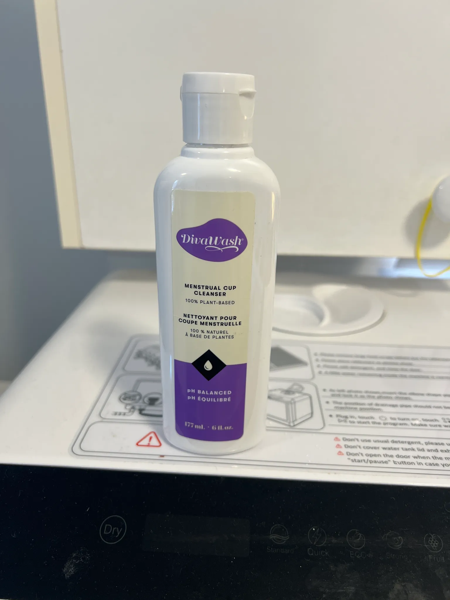 Menstrual cup cleanser photo 1